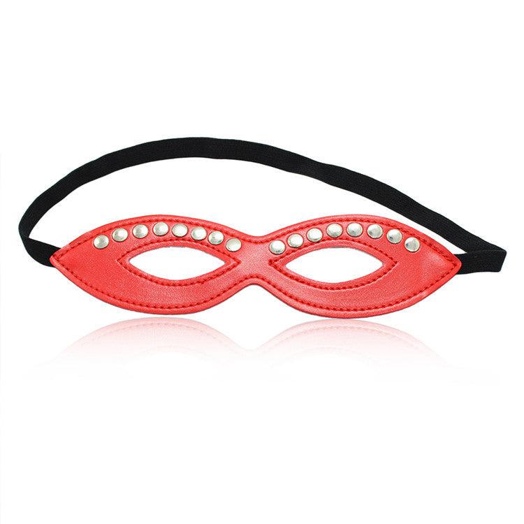 Masker Met Studs - Rood