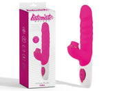 Melody Woo - Clit Kisser - Luchtdruk en Stotende Vibrator - Roze-Erotiekvoordeel.nl