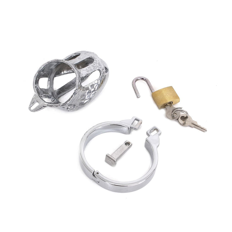 Metalen Kuisheidskooi Classic Small Inclusief slotje - Voor de Kleiner geschapen man