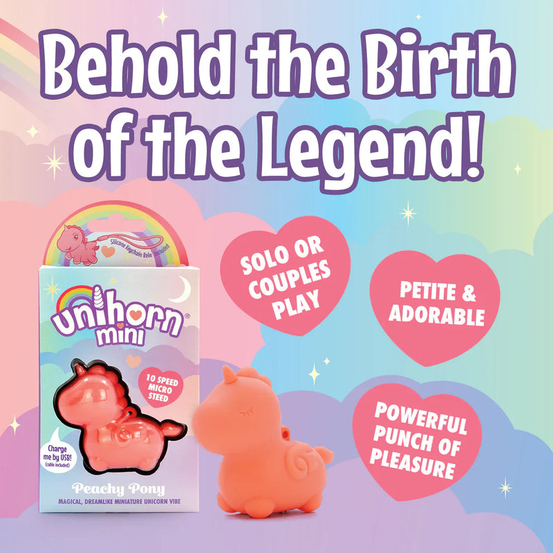 Unihorn Mini - Peachy Pony - Pink-Erotiekvoordeel.nl