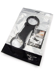 Mister B Cuffs - Double Lock Rigid Steel - Politiehandboeien - Zwart