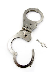 Mister B Cuffs - Hinged Scharnierende Politiehandboeien - Zilver