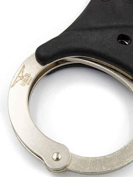 Mister B Cuffs - Double Lock Rigid Steel Politiehandboeien