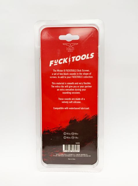 Mister B - Fuck Tools - Dick Screws - Penisplug Set
