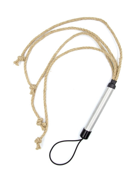 Mister B - Impact Zweep Van Hennep Touw - Hemp - 4 Losse Strengen - Lengte 45 cm