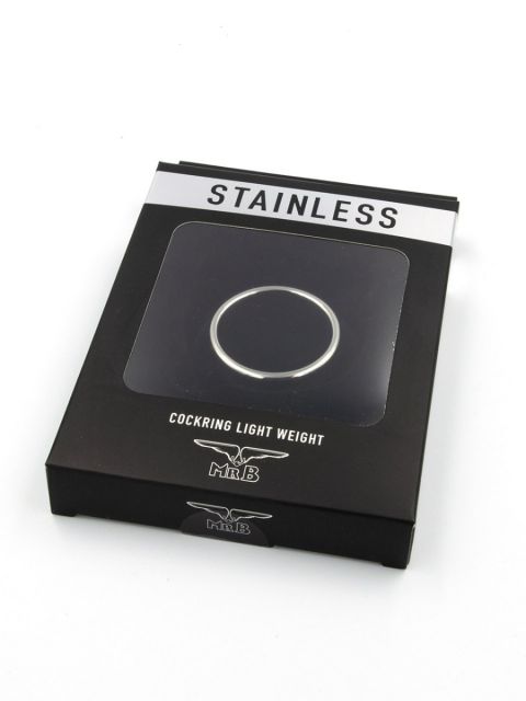 Mister B - RVS Cockring - Lichtgewicht - Diameter 52.5 mm-Erotiekvoordeel.nl