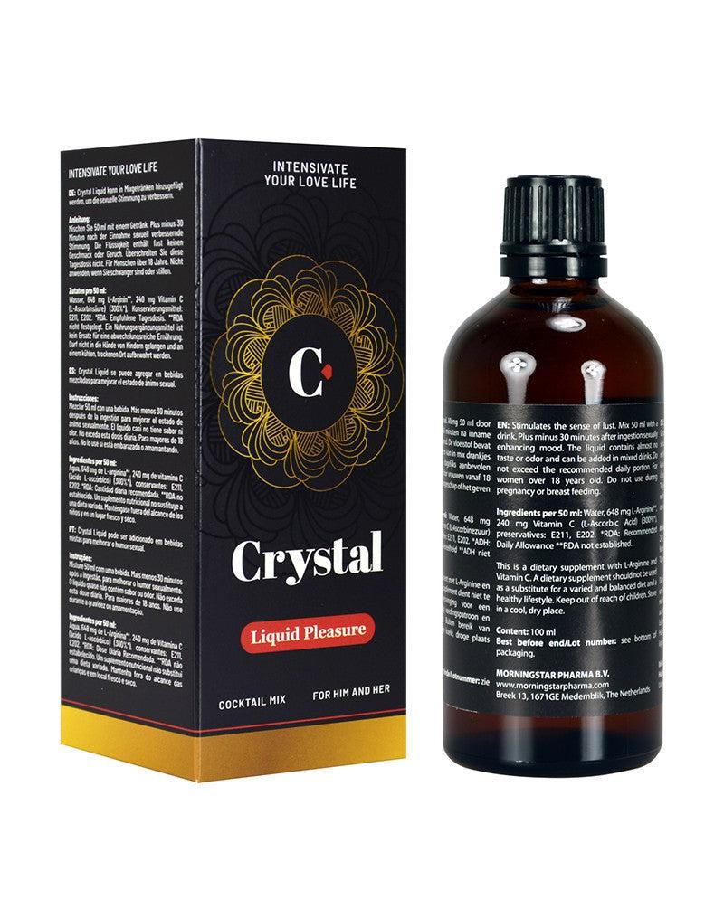 Morningstar - Crystal Liquid Pleasure - Intensifeer je Liefdesleven - 100 ml