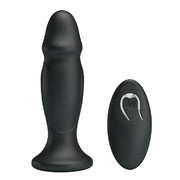 Mr. Play - Vibrerende oplaadbare anaal plug Met Afstandsbediening - P-Shape