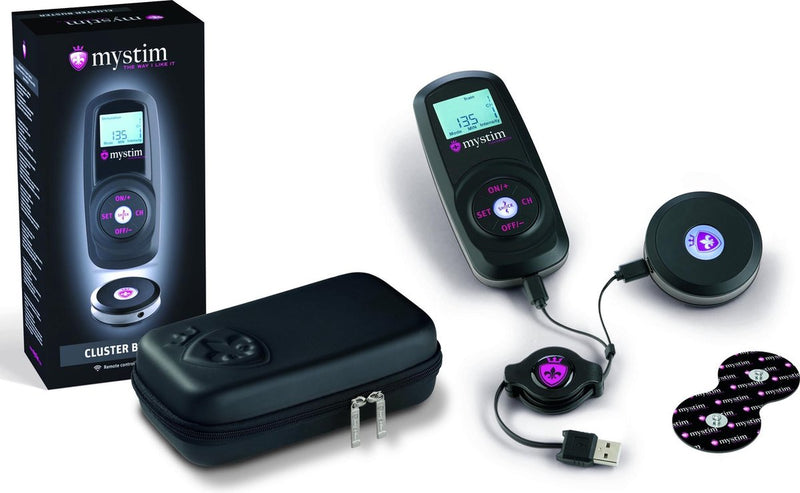 Mystim - Electrosex - Cluster Buster Wireless E-stim Device Starterkit