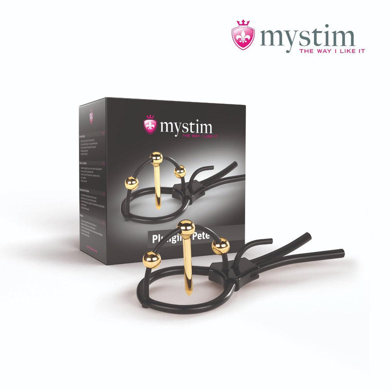 Mystim - Electrosex - Plunging Pete - Corona Strap With Urethral Sound