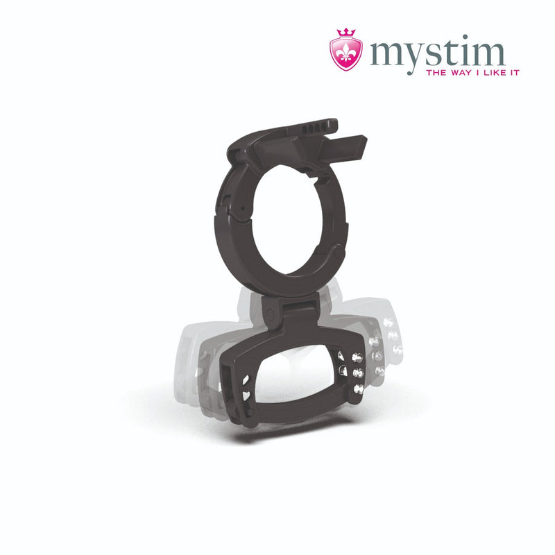 Mystim - Electrosex - Pubic Enemy No 3 Electro Cock Cage With Ball Squeezer