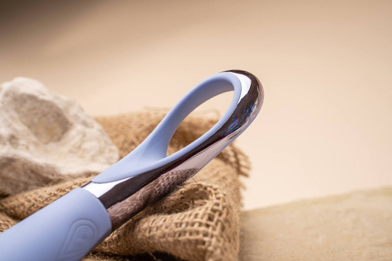 NIYA 3 - Vinger Vibrator - Lichtblauw