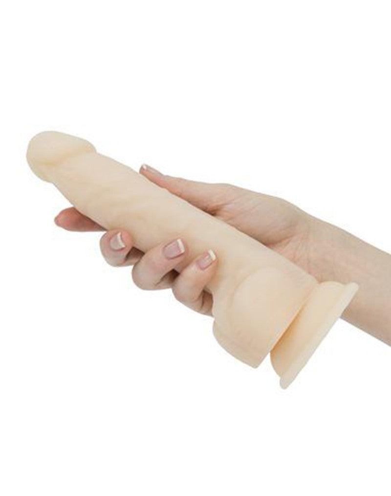 Naked Addiction - Dubbellaags Siliconen Dildo Met Zuignap Met Incredifeel Technologie 21.5 cm