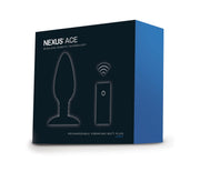 Nexus - Ace - Vibrerende Buttplug - Siliconen - Zwart