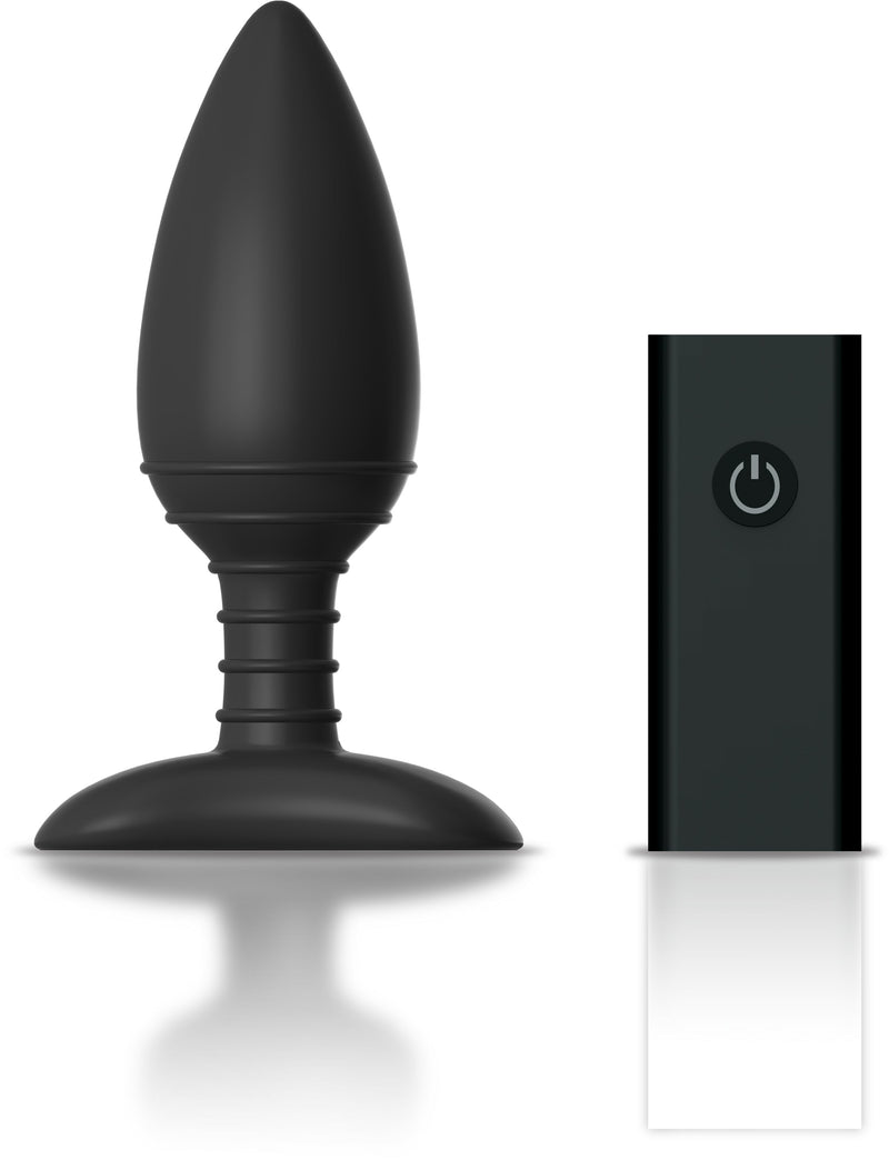 Nexus - Ace - Vibrerende Buttplug - Siliconen - Zwart