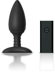 Nexus - Ace - Vibrerende Buttplug - Siliconen - Zwart
