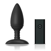 Nexus - Ace - Vibrerende Buttplug - Siliconen - Zwart