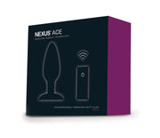 Nexus - Ace - Vibrerende Buttplug - Siliconen - Zwart