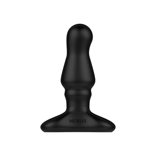 Nexus - Bolster - Vibrerende Opblaasbare Buttplug - Zwart