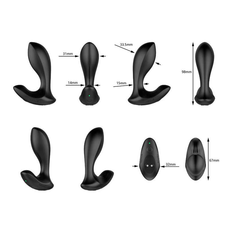 Nexus - Duo Plug - Vibrerende Buttplug met Afstandsbediening