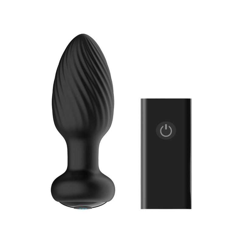 Nexus - Tornado - Vibrerende Buttplug - Zwart