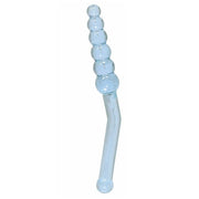 Anal Angler - Gebogen Kralen Jelly Buttplug - met handvat-Erotiekvoordeel.nl