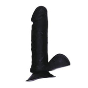 BP Toys - Dildo - Dildo Met Balzak - Zwart - 15 cm