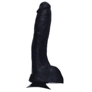 BP Toys - Dildo - Dildo Met Balzak - Ultimate - Zwart - 23 cm.