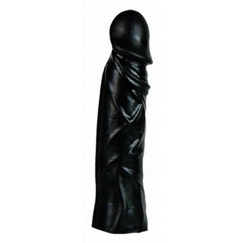 BP Toys - Dildo - Dildo zonder Balzak - Zwart - 18 cm