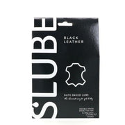Slube - Black Leather - Double Bath Play - Body to Body Glijmiddel - 2 x 250 gram