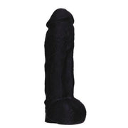 BP Toys - Dildo - Dildo Met Balzak - My Lord - Zwart - 21.5 cm