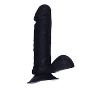 BP Toys - Dildo - Dildo Met Balzak - Zwart - 20 cm