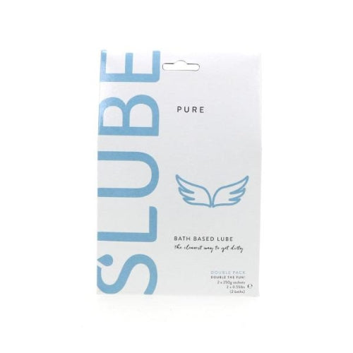 Slube - Pure - Double Bath Play - Body to Body Glijmiddel - 2 x 250 gram