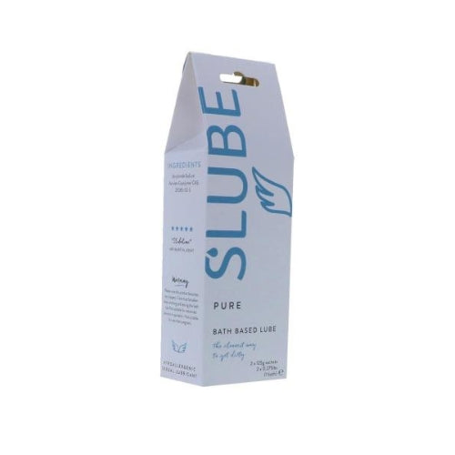 Slube - Pure - Single Bath Play - Body to Body Glijmiddel - 2 x 125 gram