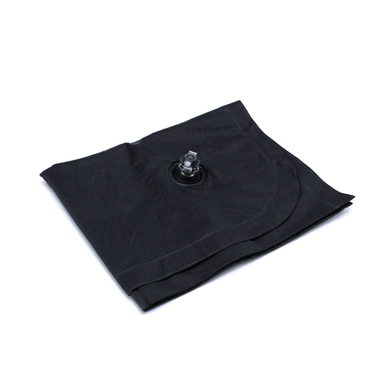 Kiotos - Opblaasbaar PVC Kussen - Zwart
