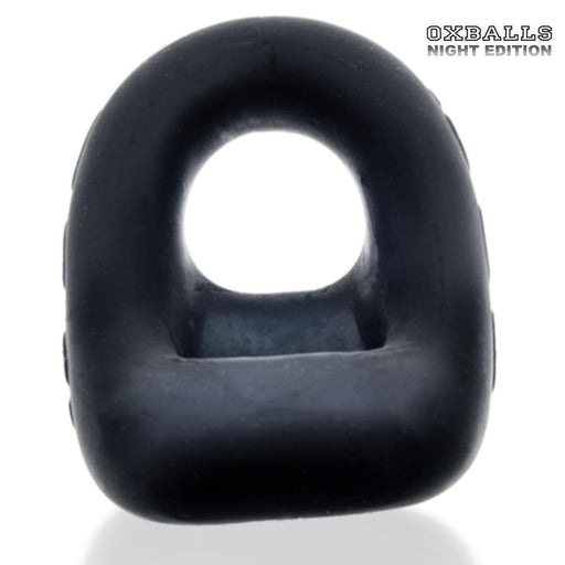 Oxballs - 360 - Cockring en Ball Sling - Night Edition - Mat Zwart