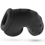 Oxballs - Airlock - Air-Lite Vented Chastity - Zwart Ice