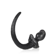 Oxballs - Beagle Puppy Tail - Buttplug met Staart - Zwart Medium