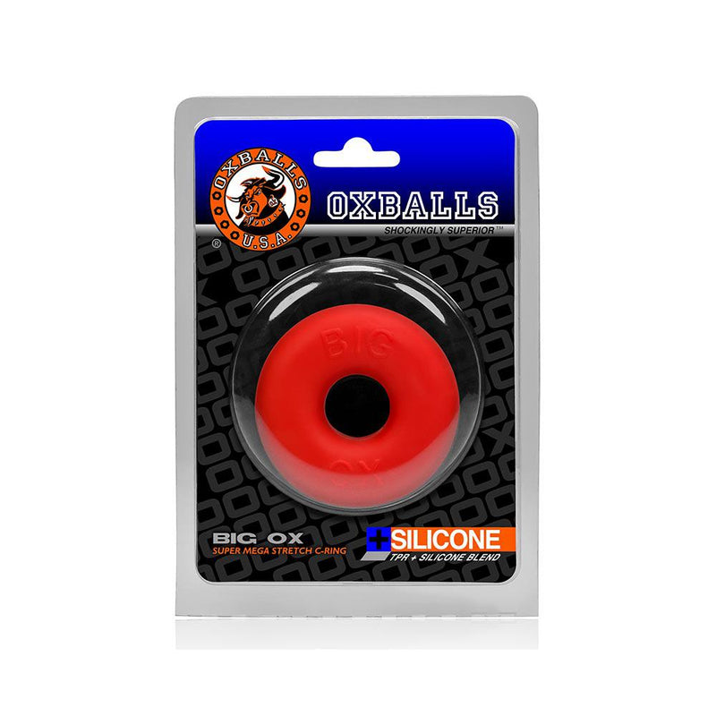 Oxballs - Big Ox - Cockring - Red Ice