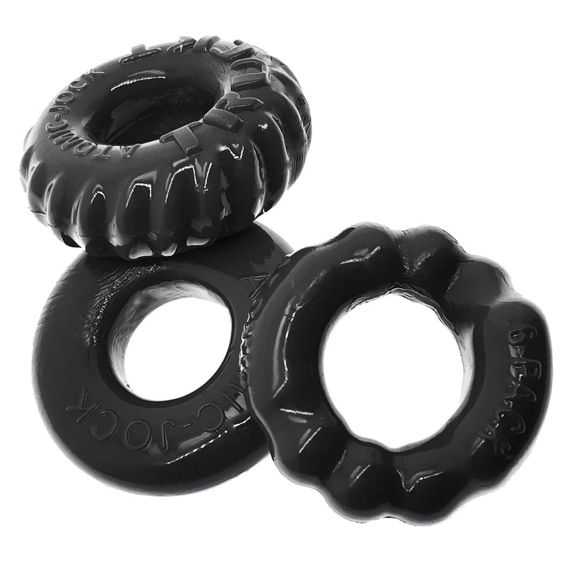 Oxballs - Bonemaker Cockring Set - Zwart