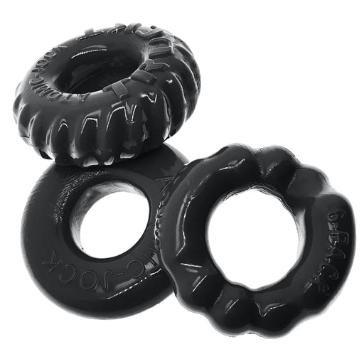 Oxballs - Bonemaker Cockring Set - Zwart