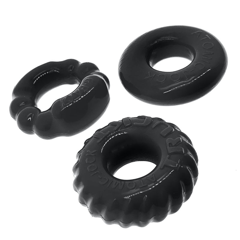 Oxballs - Bonemaker Cockring Set - Zwart