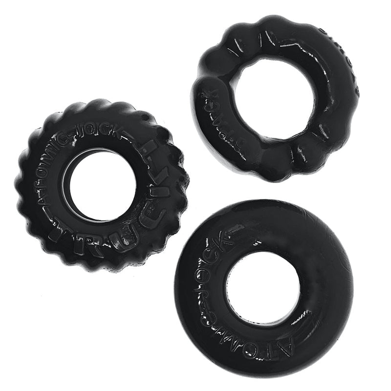 Oxballs - Bonemaker Cockring Set - Zwart