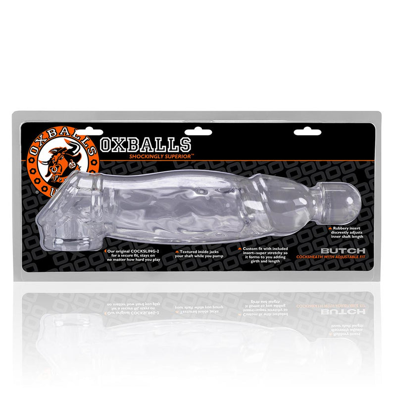 Oxballs - Butch Penis Sleeve - Transparant
