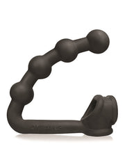 Oxballs - Buttballs - Rekbare Cocksling met Buttplug - Zwart