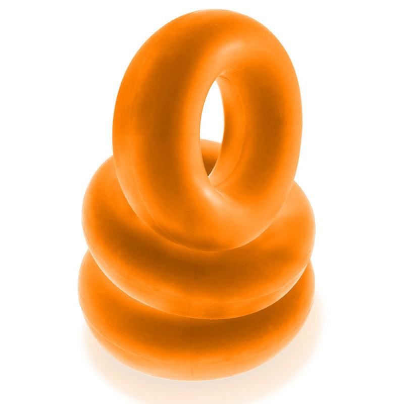 Oxballs - Fat Willy - Cockring - 3 stuks - Oranje