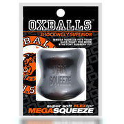 Oxballs - Mega Squeeze - Rekbare Ballstretcher van TPR - Steel/Zilver