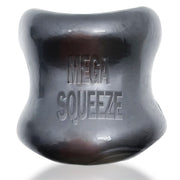 Oxballs - Mega Squeeze - Rekbare Ballstretcher van TPR - Steel/Zilver