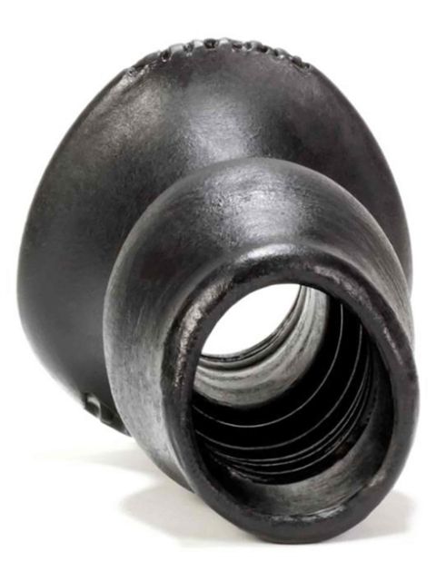 Oxballs - Pighole 5 - Holle Buttplug - Zwart - Maat XXL