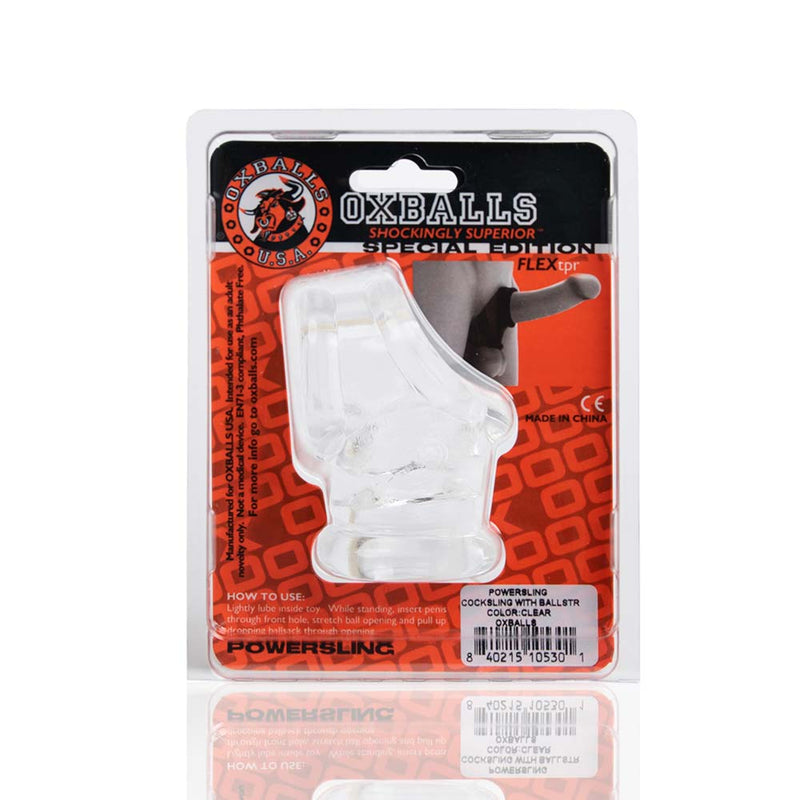 Oxballs - Powersling Cocksling - Transparant